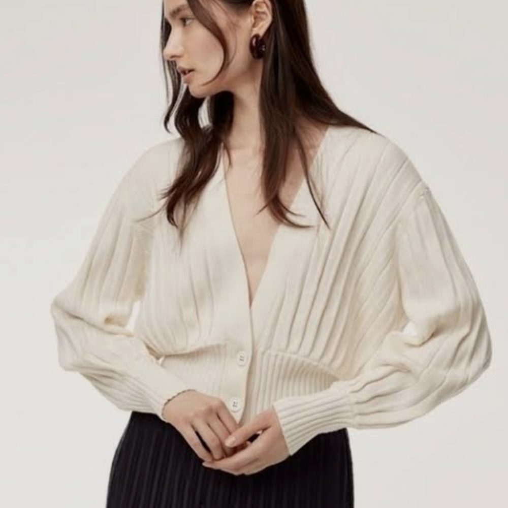 Wilfred Cream Cardigan